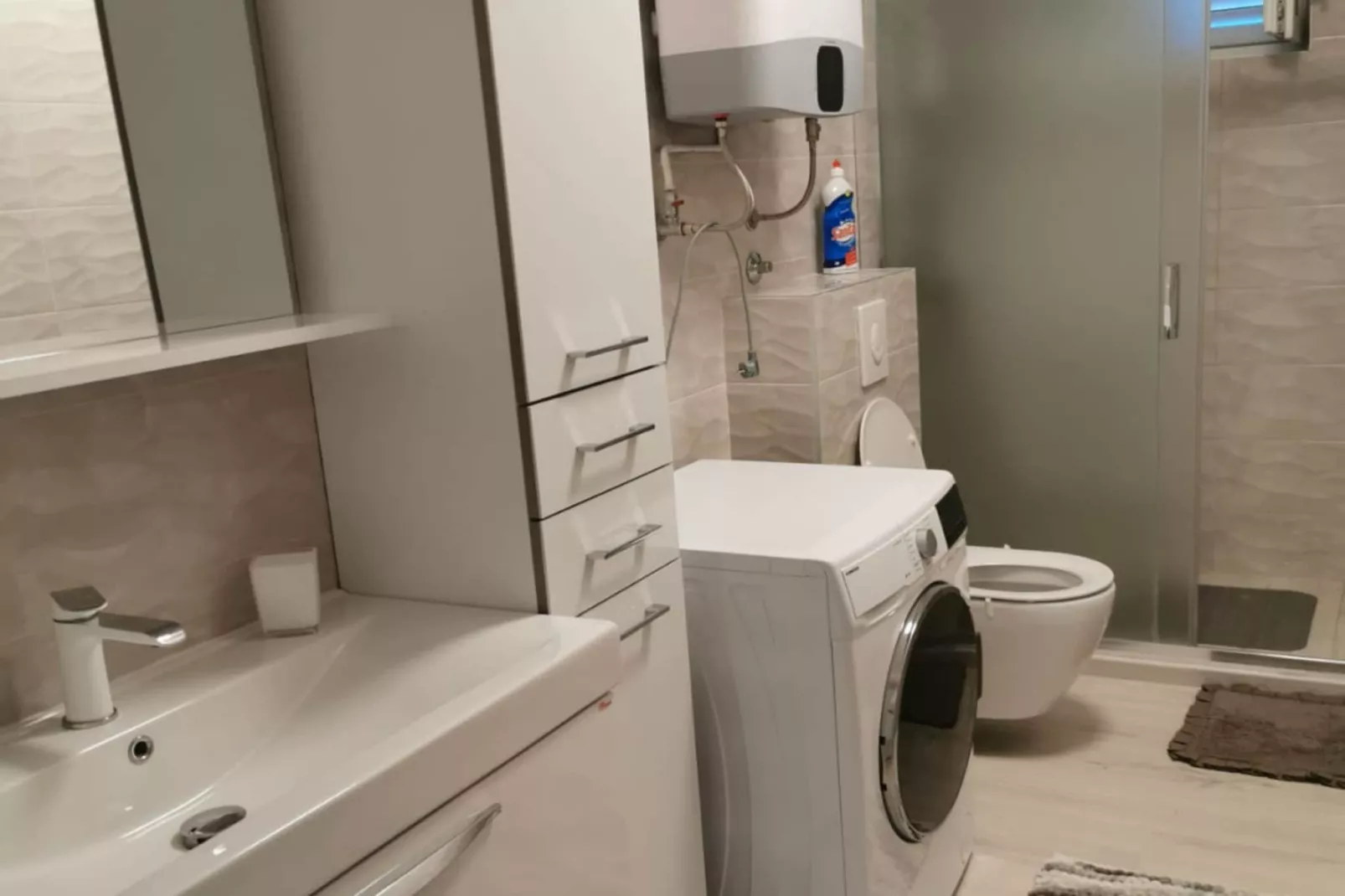 Two-bedroom Apartment With Sea View A1-Bathroom