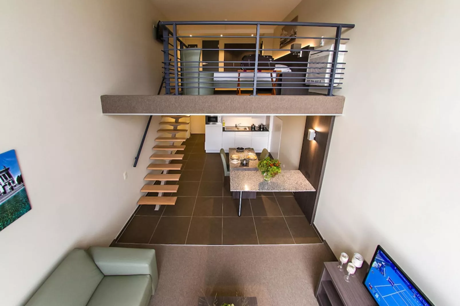 ARASS HOTEL & BUSINESS FLATS - Superior triple-level duplex apartment-Salon