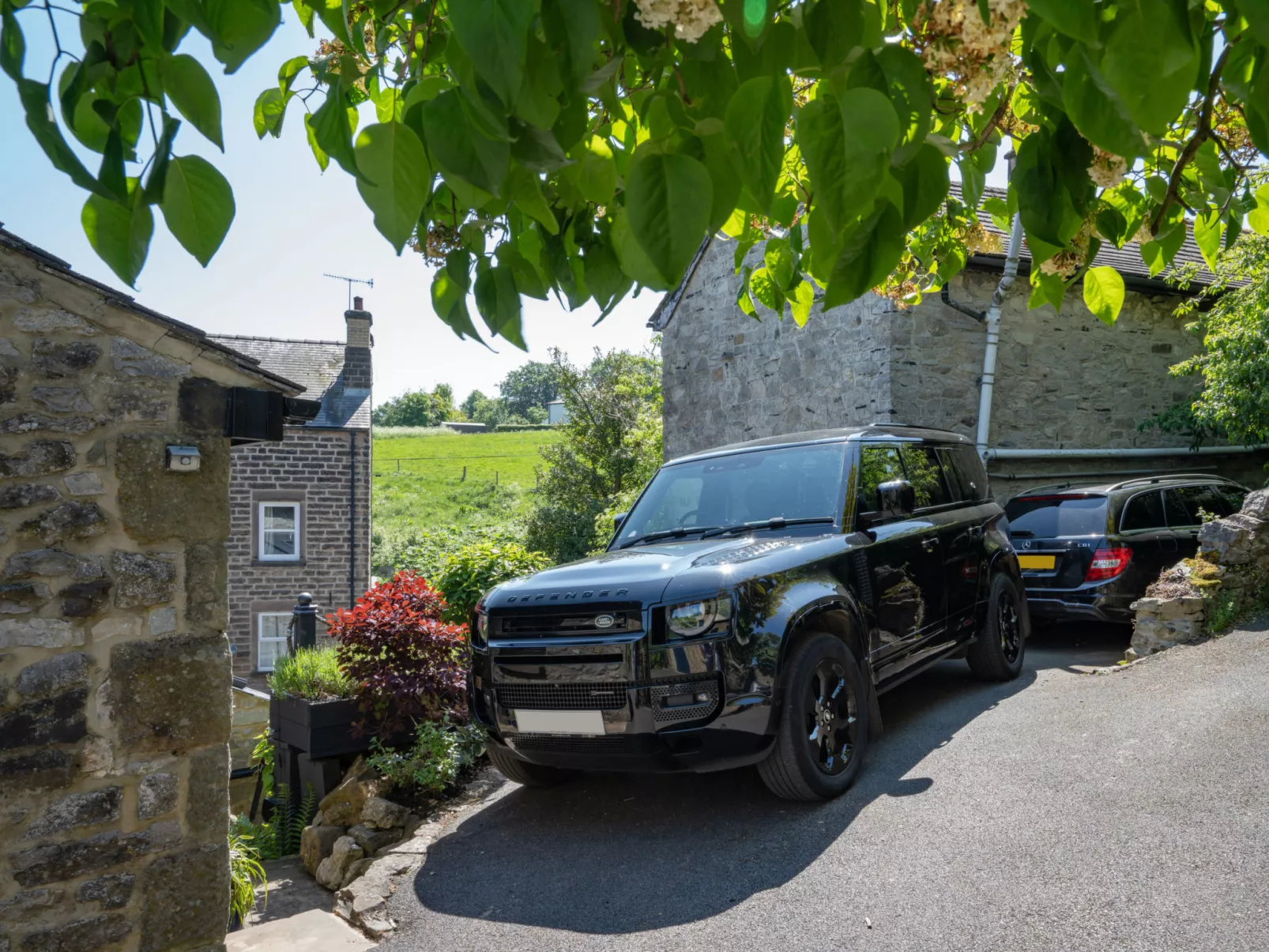 Sisu Bakewell, Limestones Cottage-Draußen