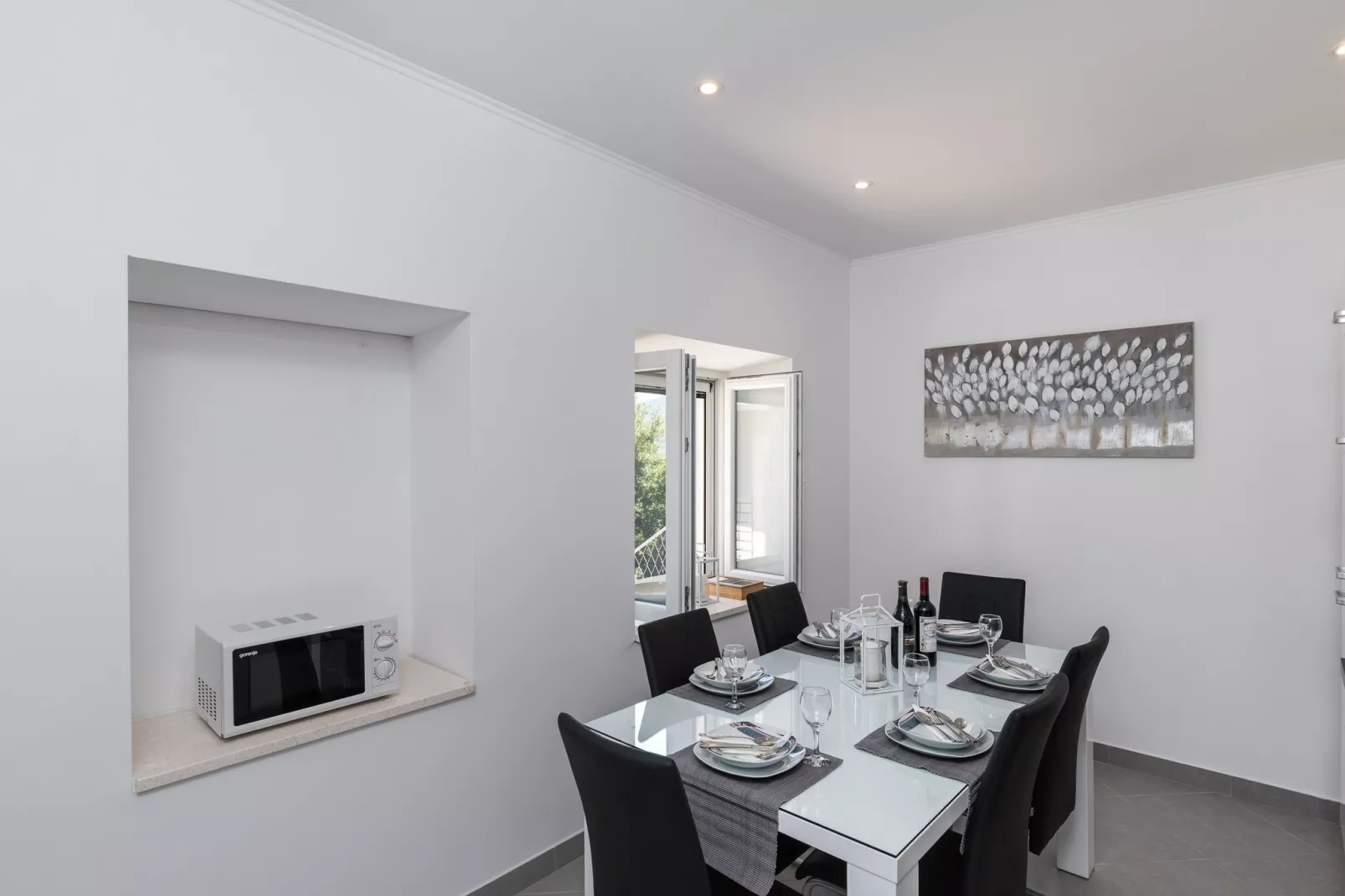 Holiday Home Monika - Two Bedroom Holiday Home with Terrace and Sea View-Dining room