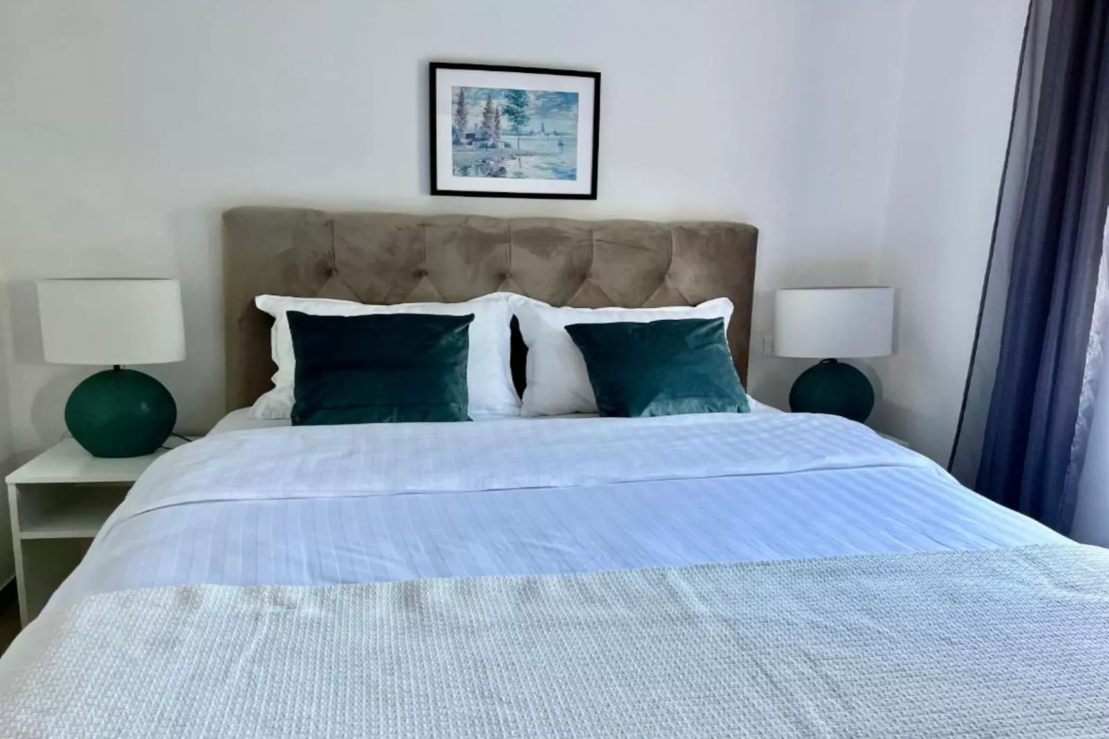 Apartments Fortuna - One Bedroom Apartment with Balcony (2)-Bedroom