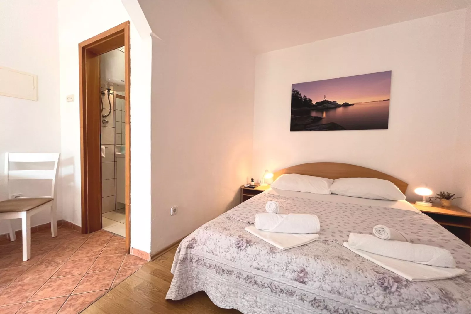 Apartment Butković -  Studio Apartment (A1)-Schlafzimmer