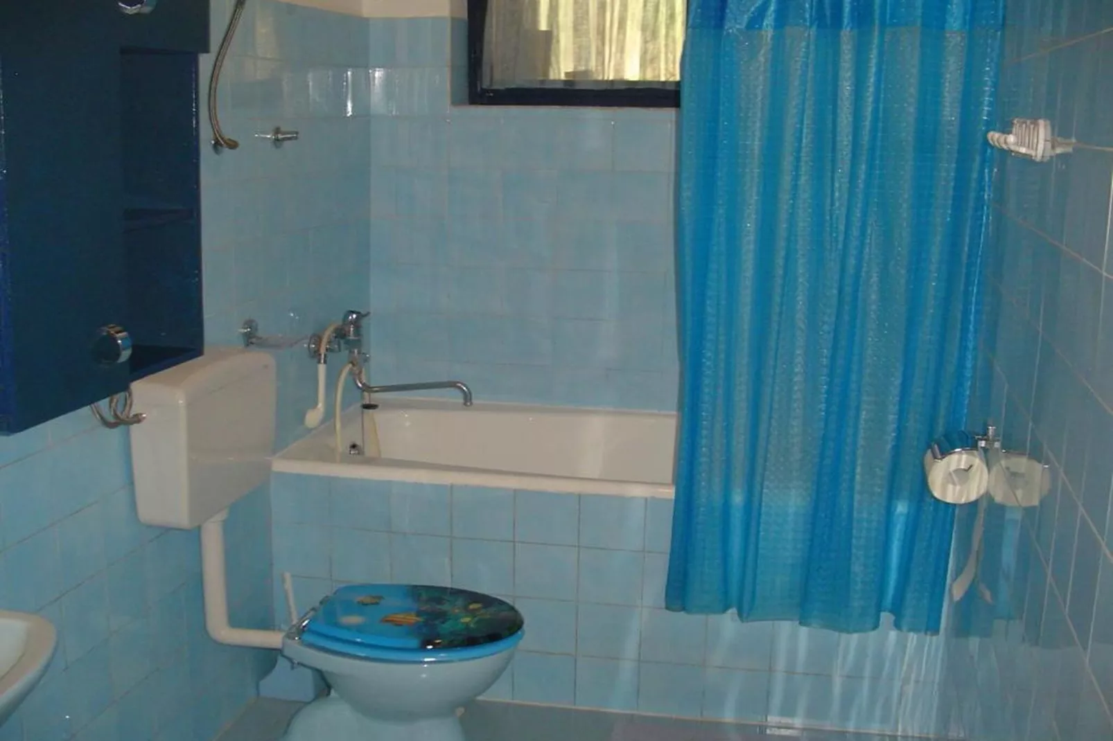 Apartments A&N Pakoštane - One Bedroom Apartment with Sea View and Balcony (A1)-Bathroom