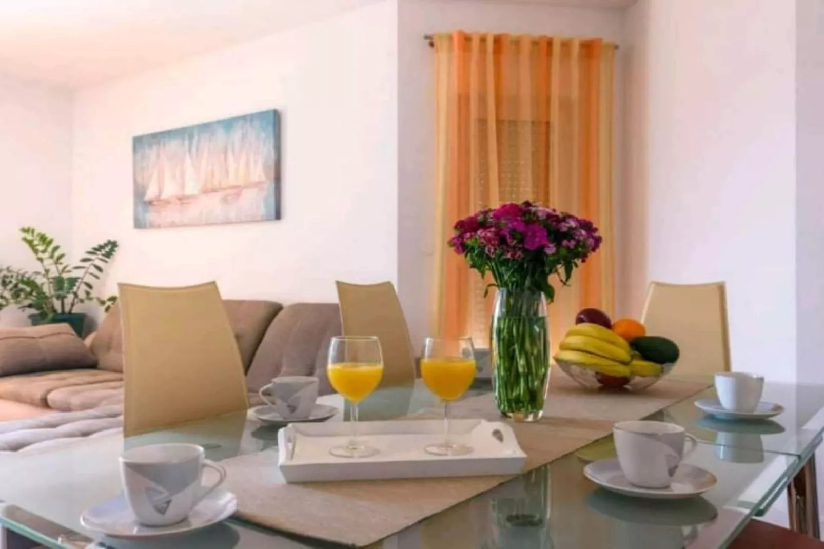 Apartment Antonia Trogir - Two-Bedroom Apartment With Sea View-Dining room