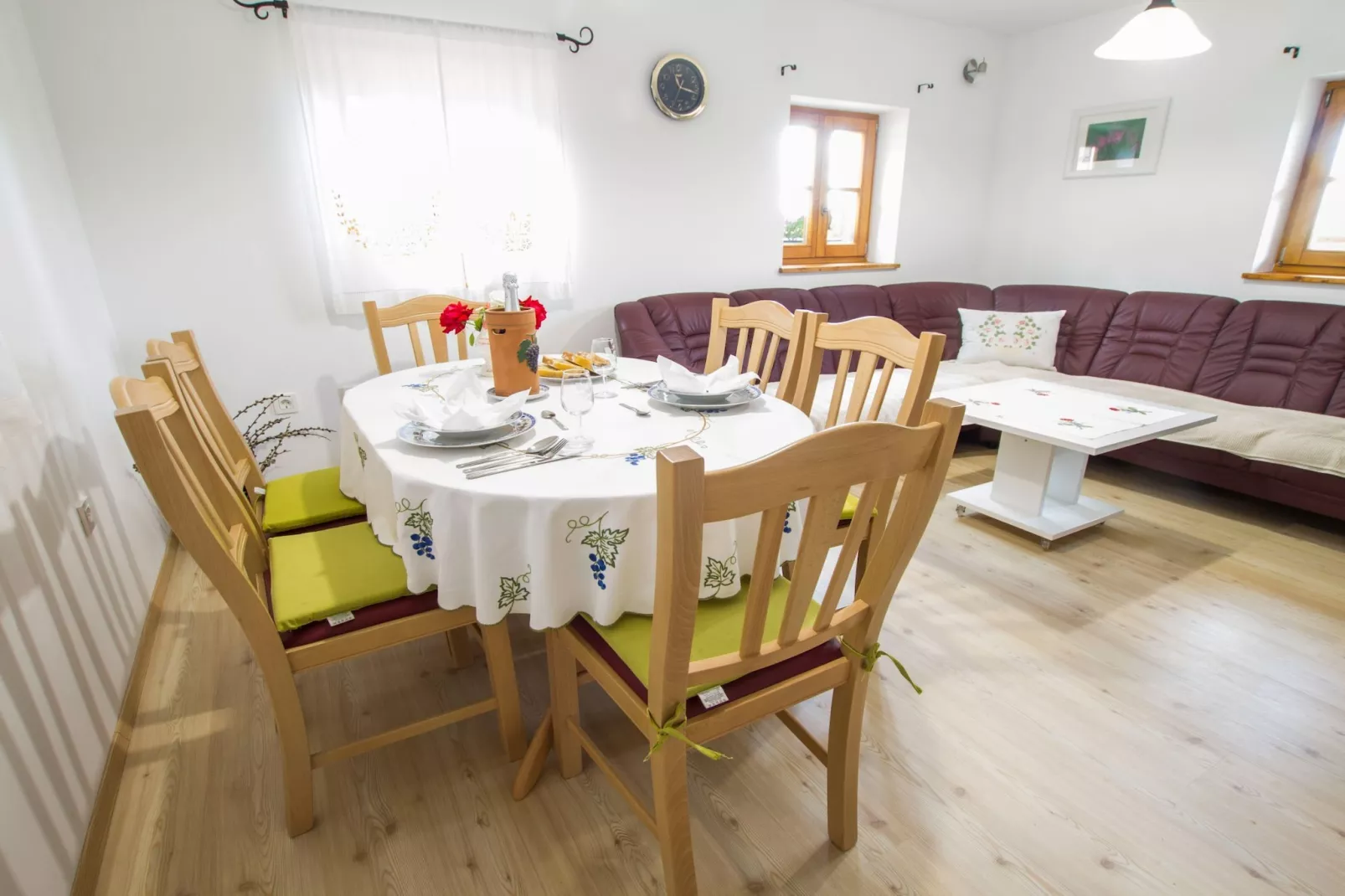 Sunny Two Bedroom Retreat in Beautiful Bizeljsko - Two Bedroom Country House-Dining room