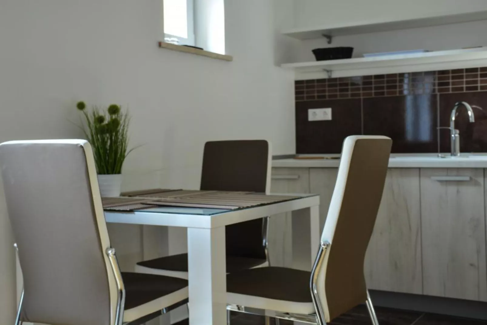 Zevnik Quiet Retreat with Stunning Views and Equestrian Activities - Standard One Bedroom Apartment-Kitchen