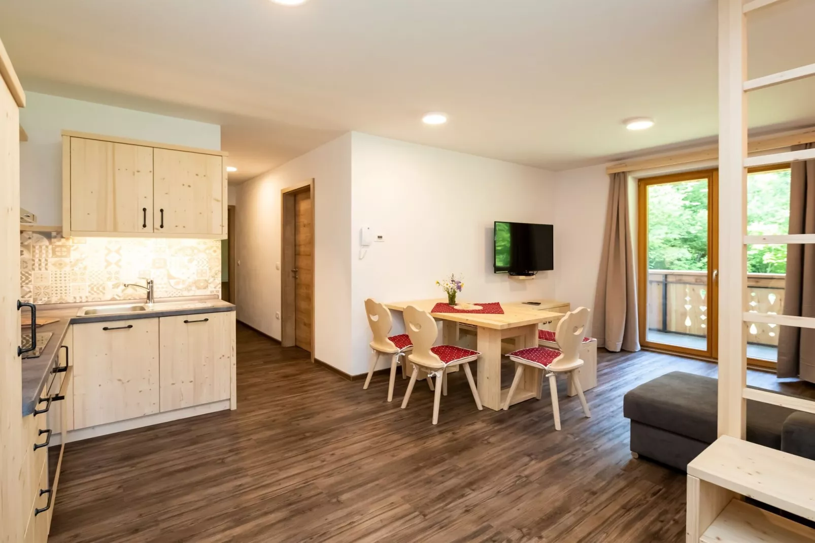 The Woodland Nook Apartments Bohinj - Classic Two Bedroom Apartment with Balcony (owner C)-Kitchen