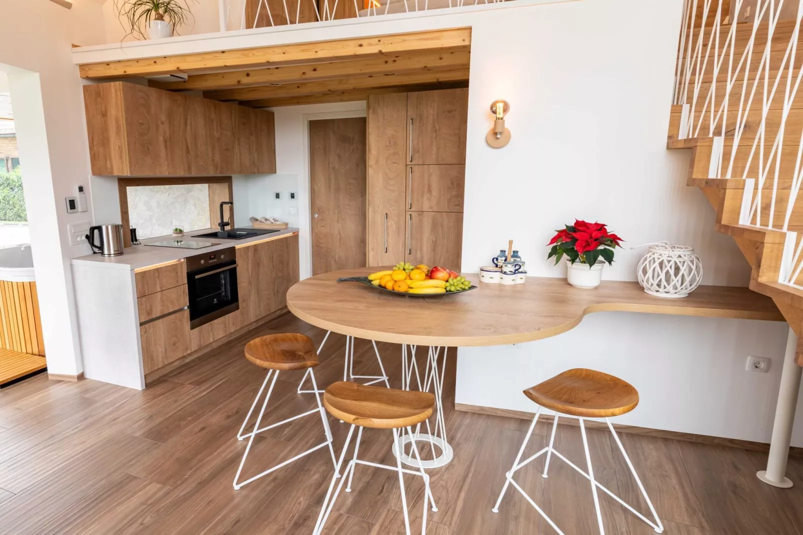 Elegant Warm Bliss Hideaway Escape Lodge - Holiday Home with Hot-Tub (owner Sunset)-Kitchen