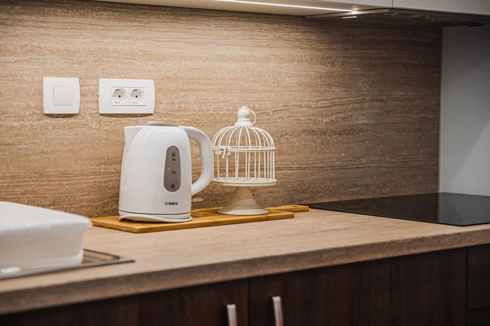 Enchanting Rural Apartment with Terrace - Studio Apartment with Terrace-Kitchen