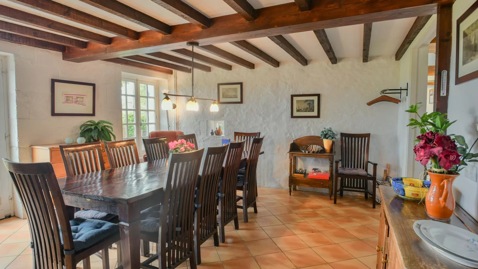 Maswari en Drapeau-Esszimmer