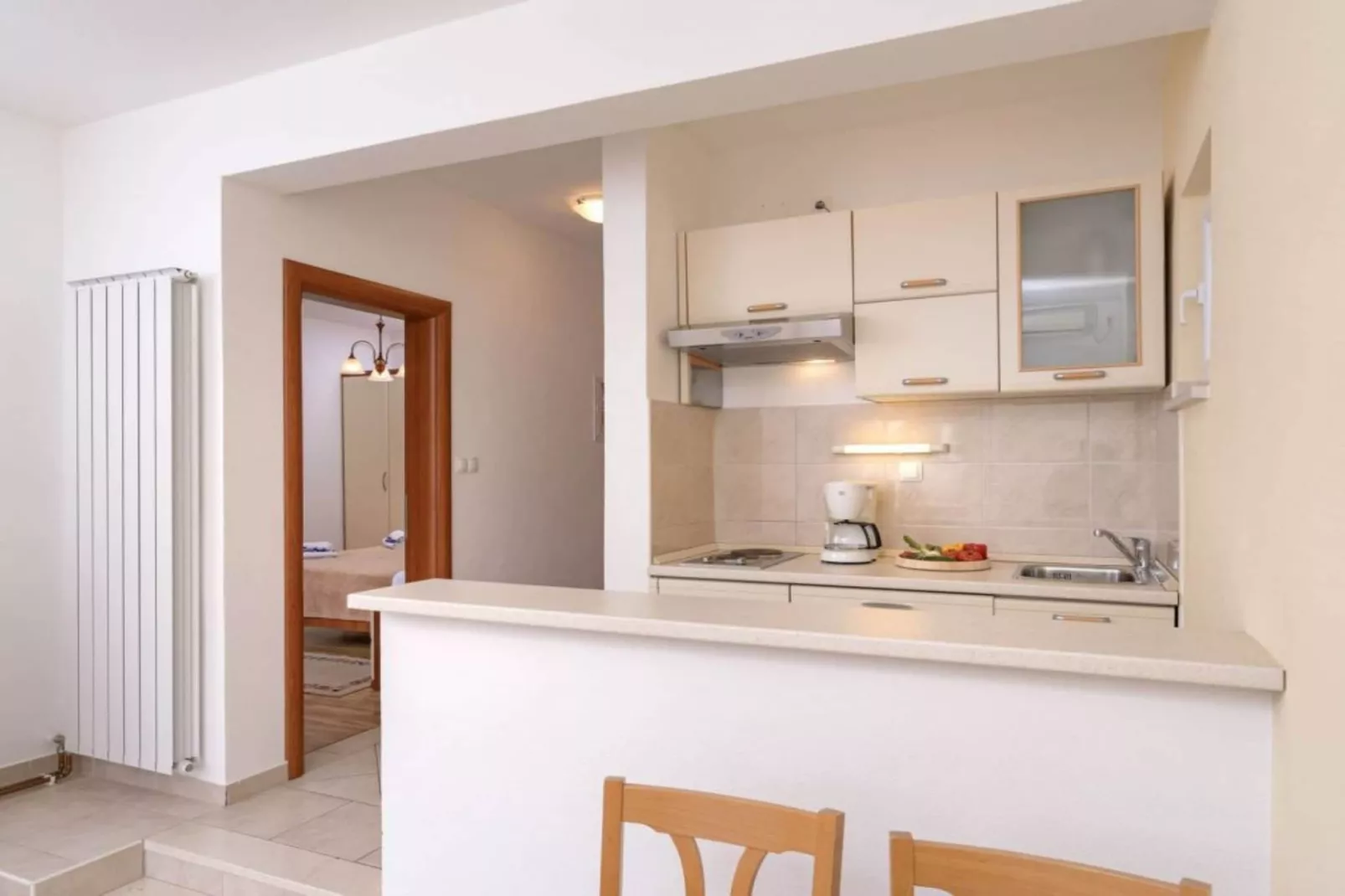 One Bedroom Apartment with Balcony 3-Küche