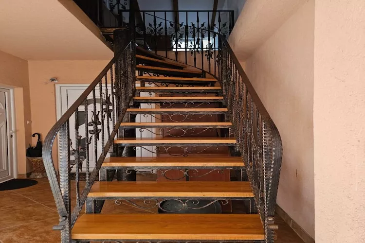 Chic & Sleek Apartments in Kotor - One Bedroom Apartment with Balcony and Partial Sea View - Attic (5)-Stairs