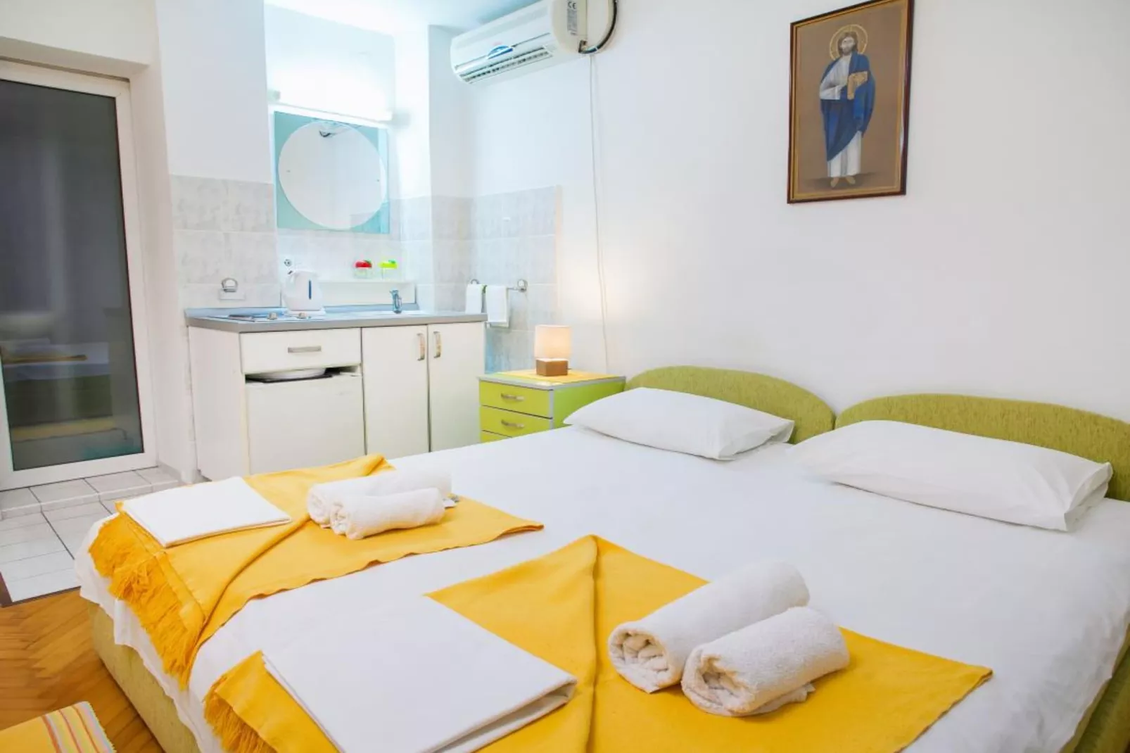 Comfortable Stay with Sea View in Petrovac - Standard Studio with Shared Balcony 1-Chambre