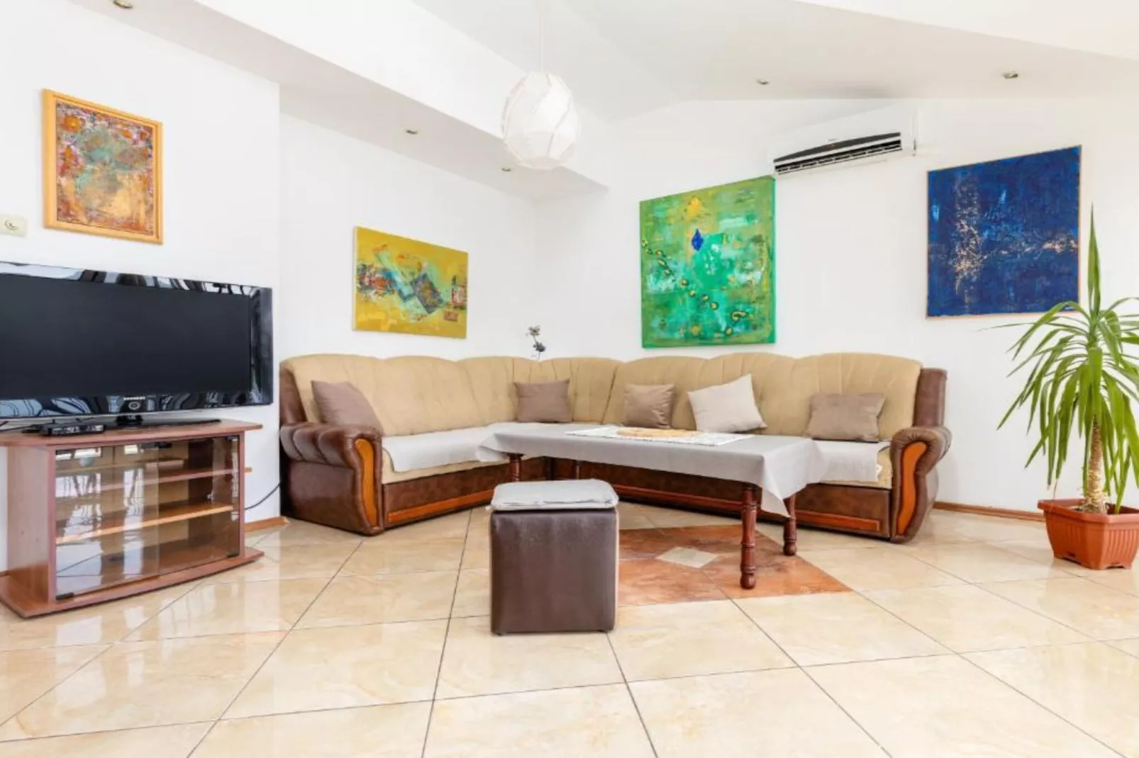 Elegant Apartment with Stunning Boka Bay Panorama - Two Bedroom Apartment-Salon