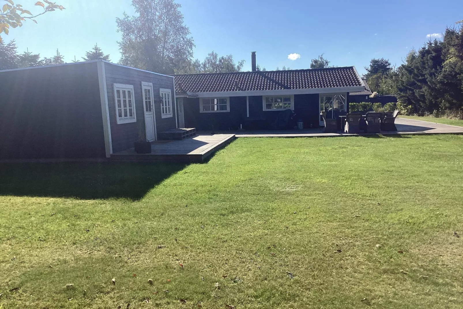 4 Sterne Ferienhaus in Væggerløse-Im Freien