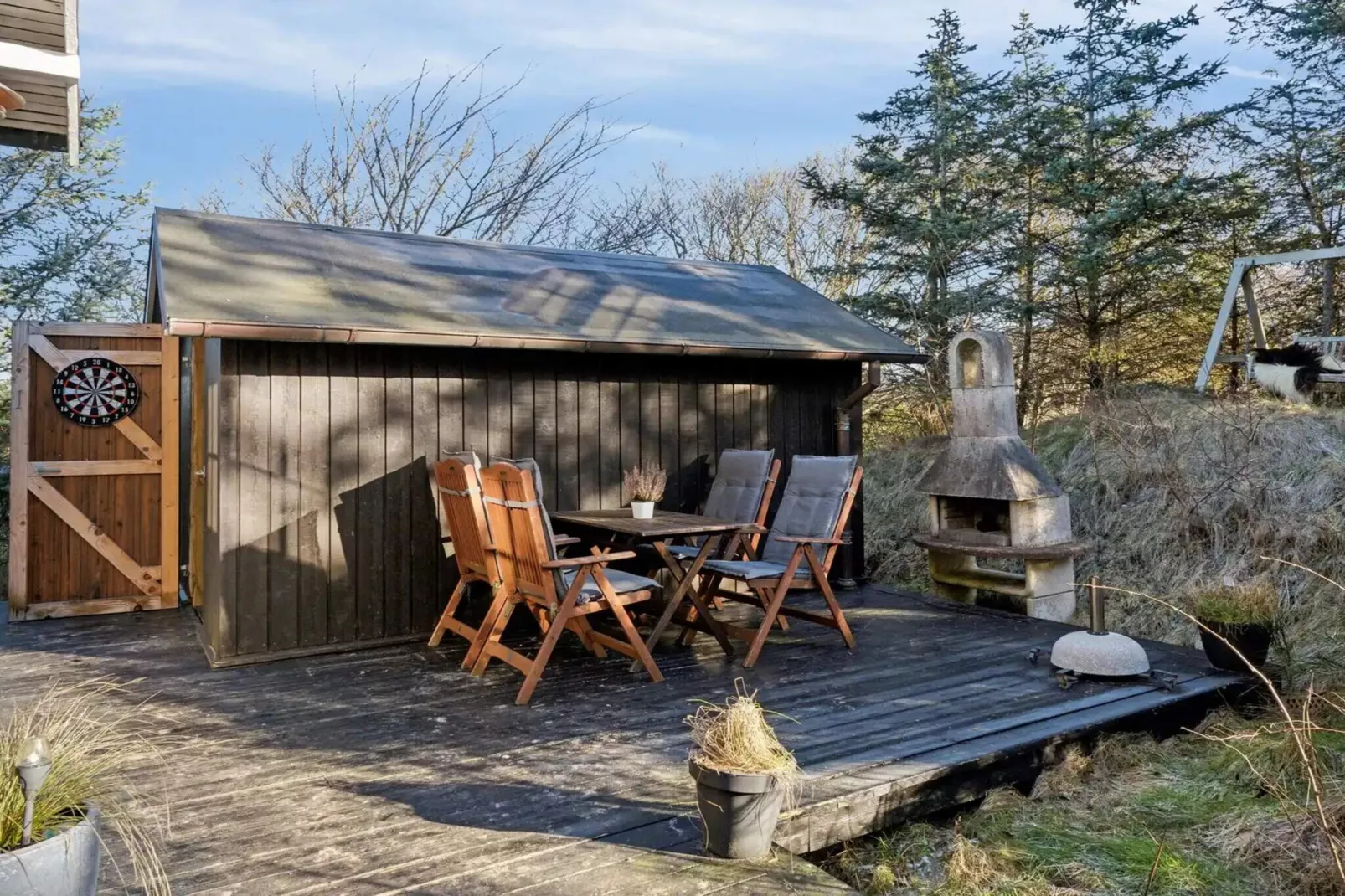 5 Sterne Ferienhaus in Blokhus-Im Freien