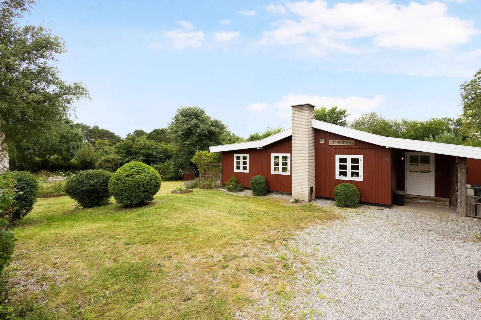 5 Sterne Ferienhaus in Nykøbing Sj-Im Freien