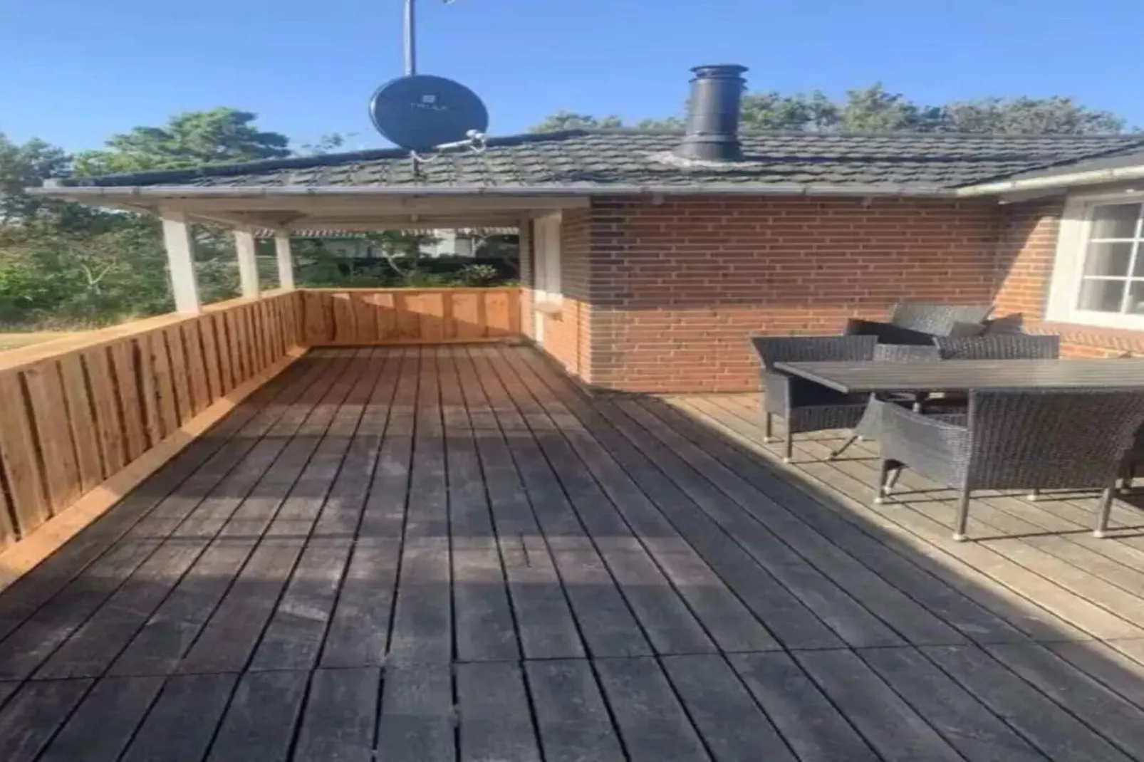 5 Sterne Ferienhaus in Løgstør-Im Freien