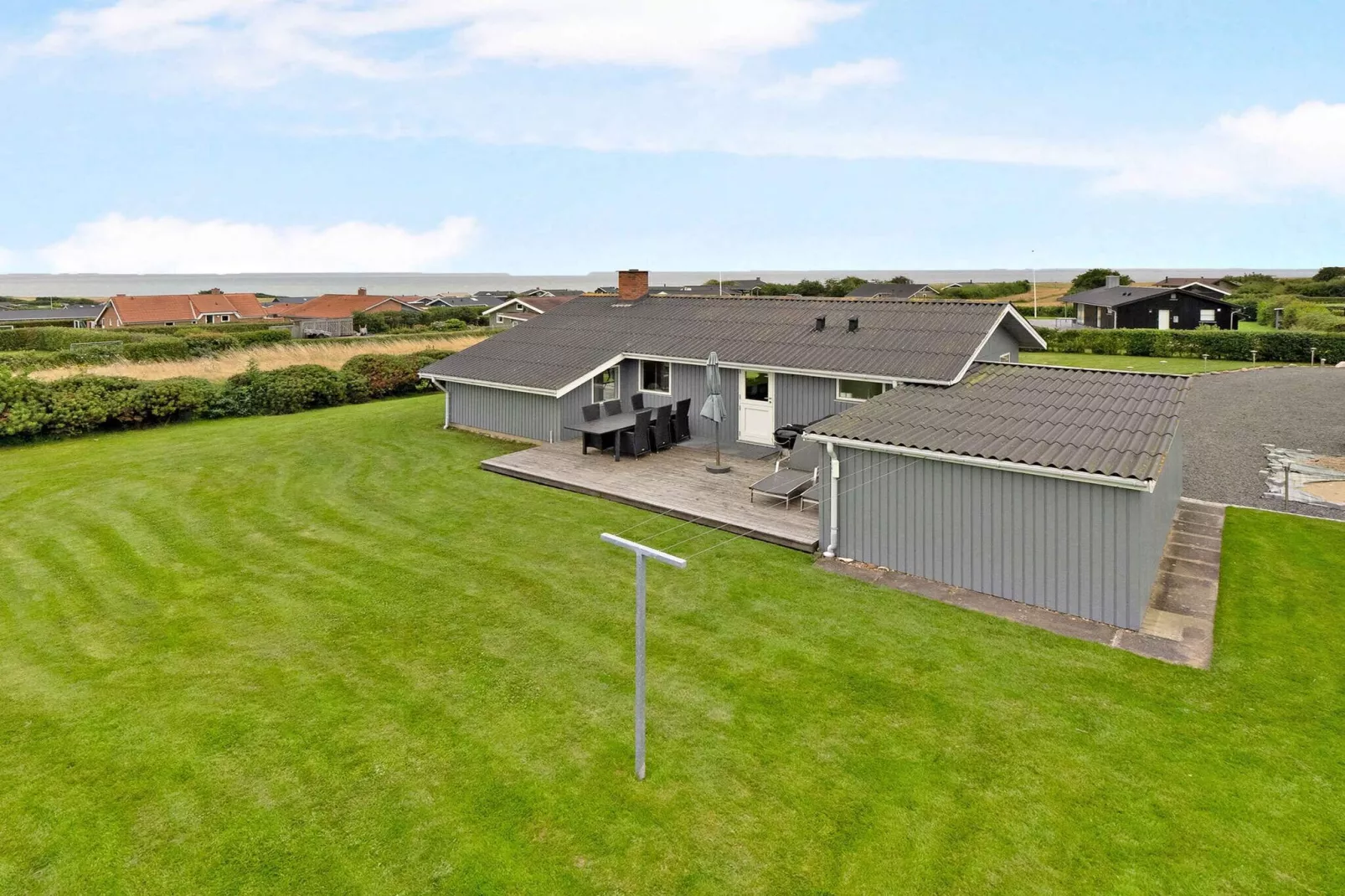 5 Sterne Ferienhaus in Vinderup-Im Freien