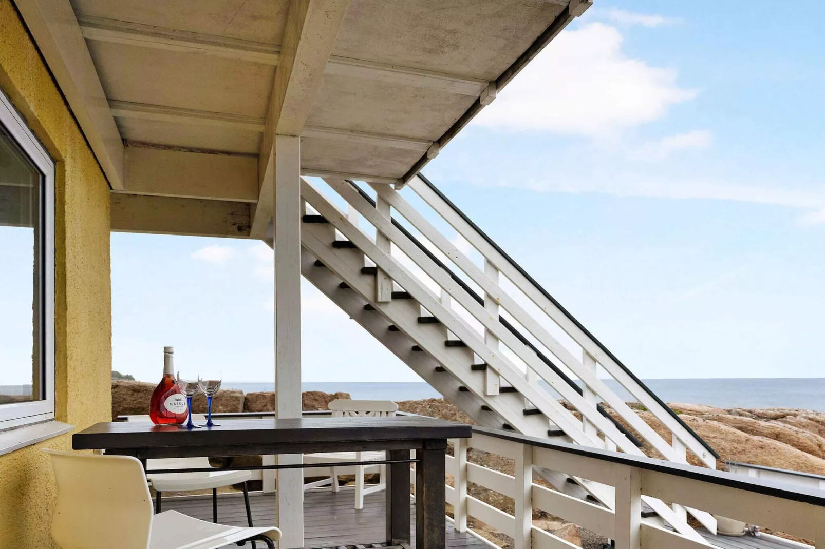 5 Sterne Ferienhaus in Allinge-Im Freien