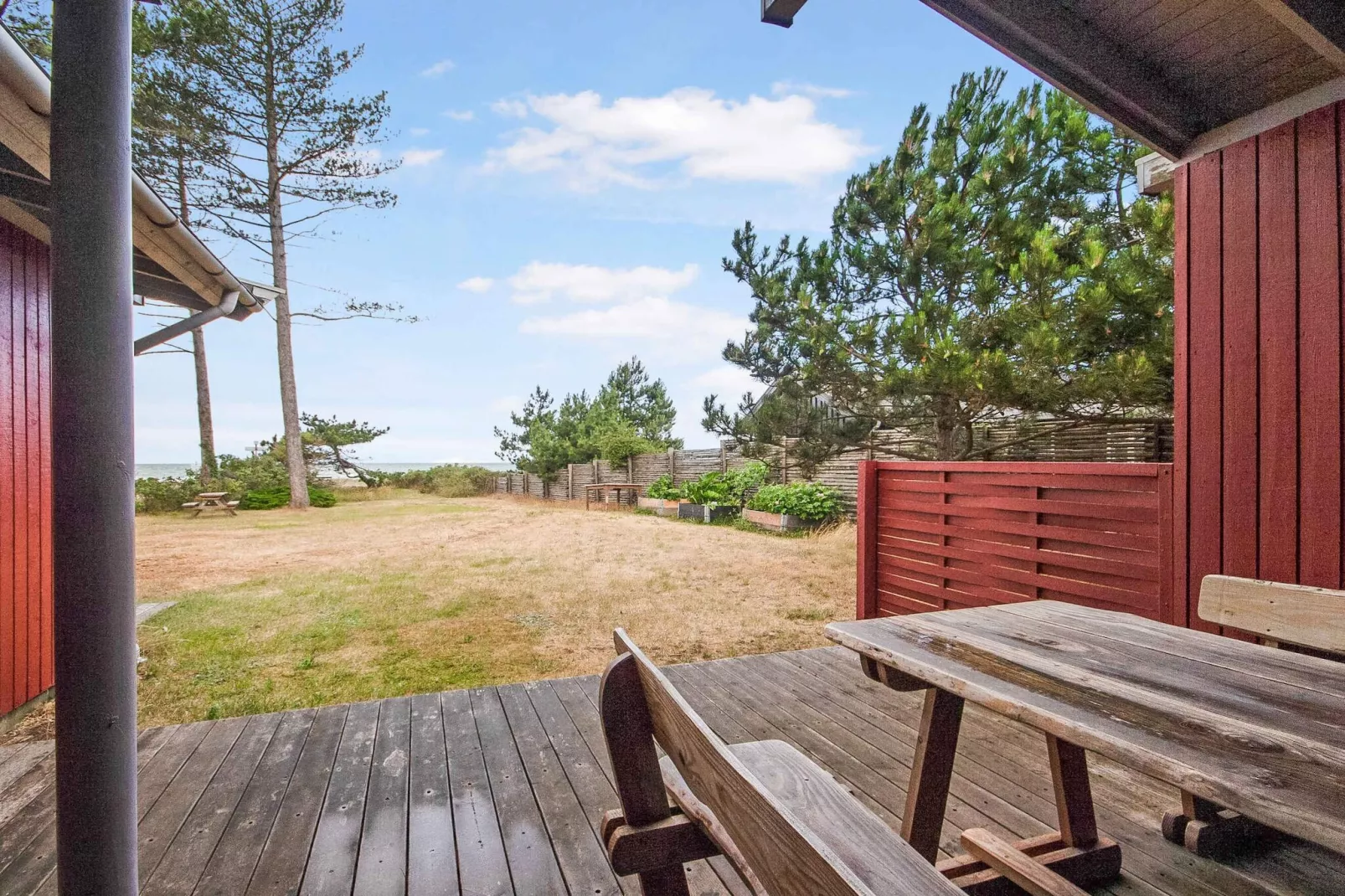 5 Sterne Ferienhaus in Store Fuglede-Im Freien