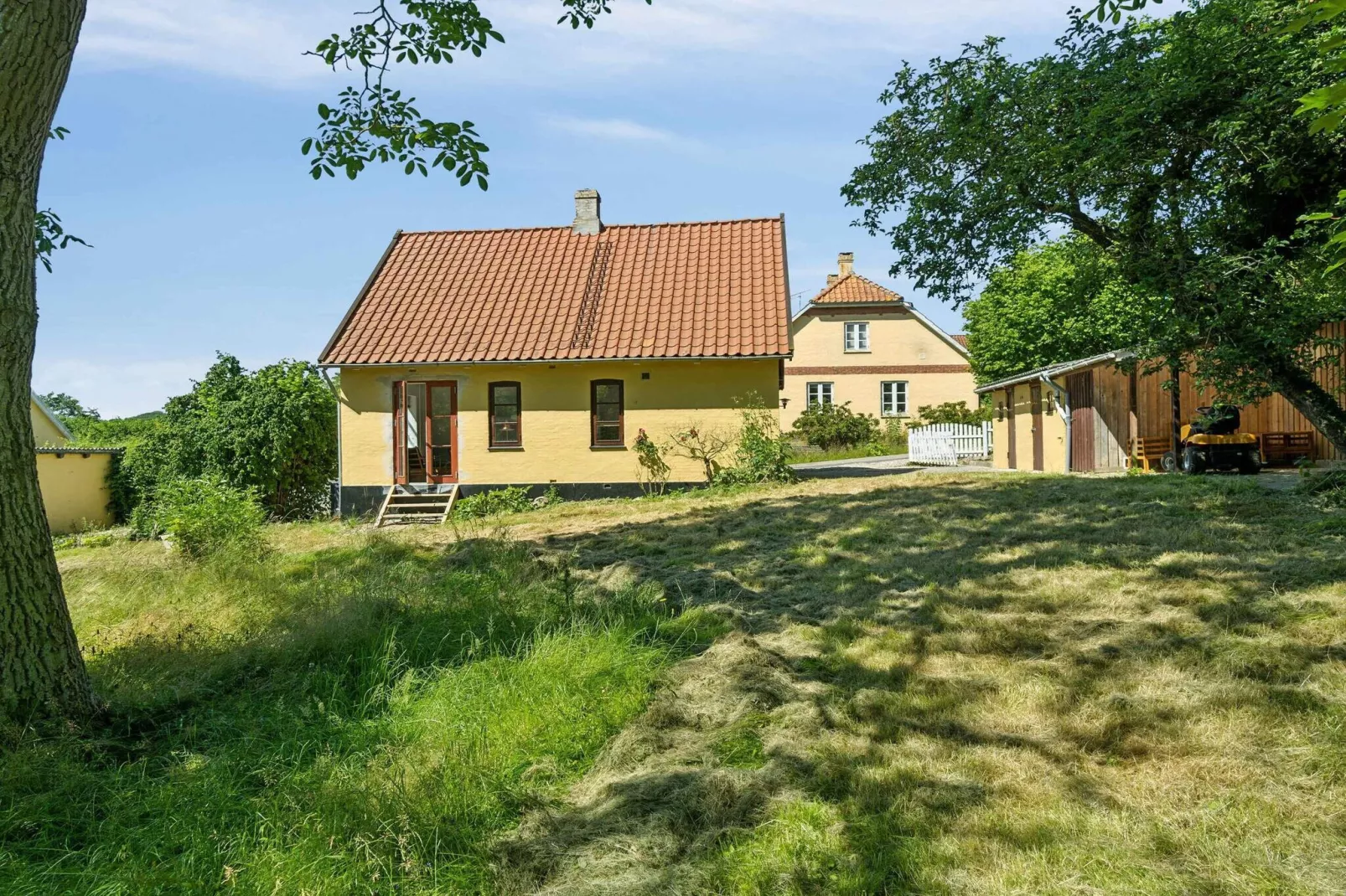 5 Sterne Ferienhaus in Tranekær-Im Freien