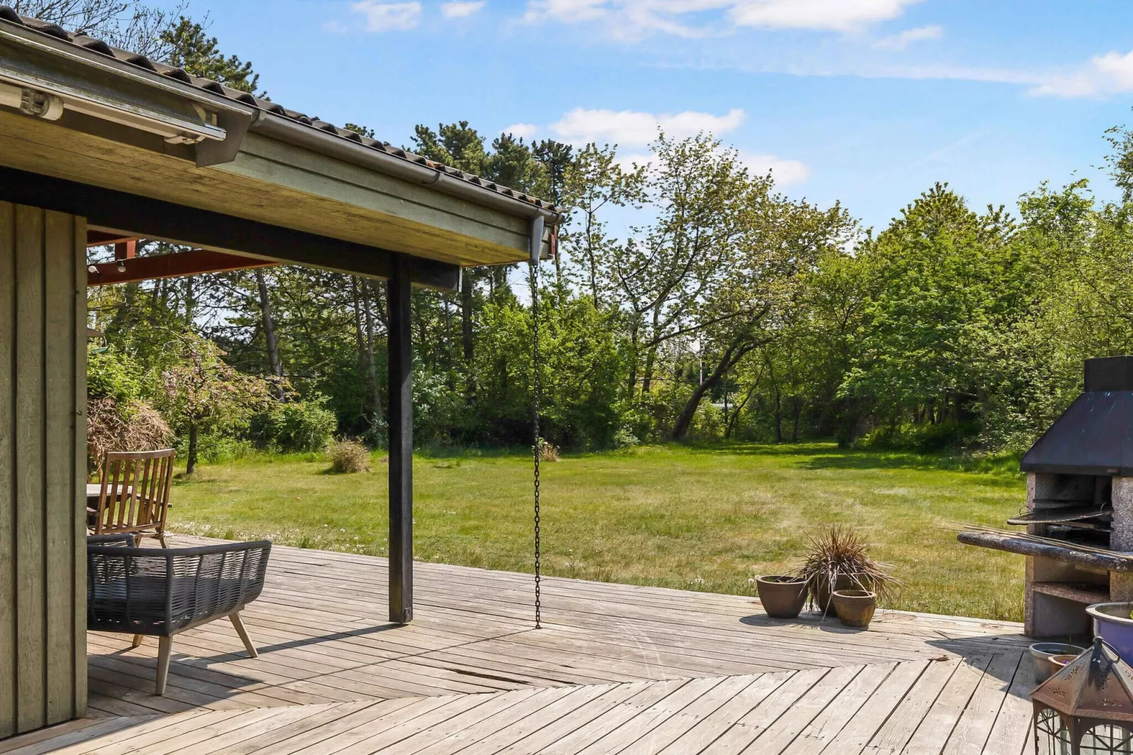 5 Sterne Ferienhaus in Nykøbing Sj-Im Freien