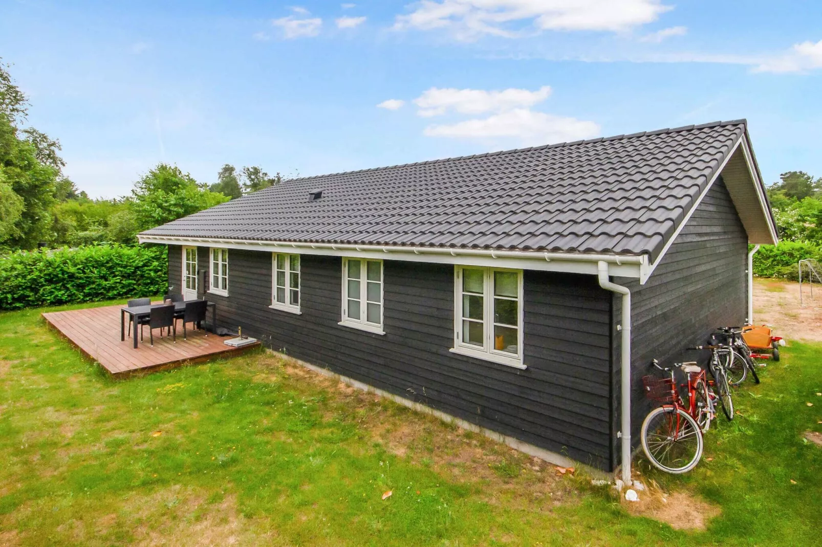 5 Sterne Ferienhaus in Nykøbing Sj-Im Freien
