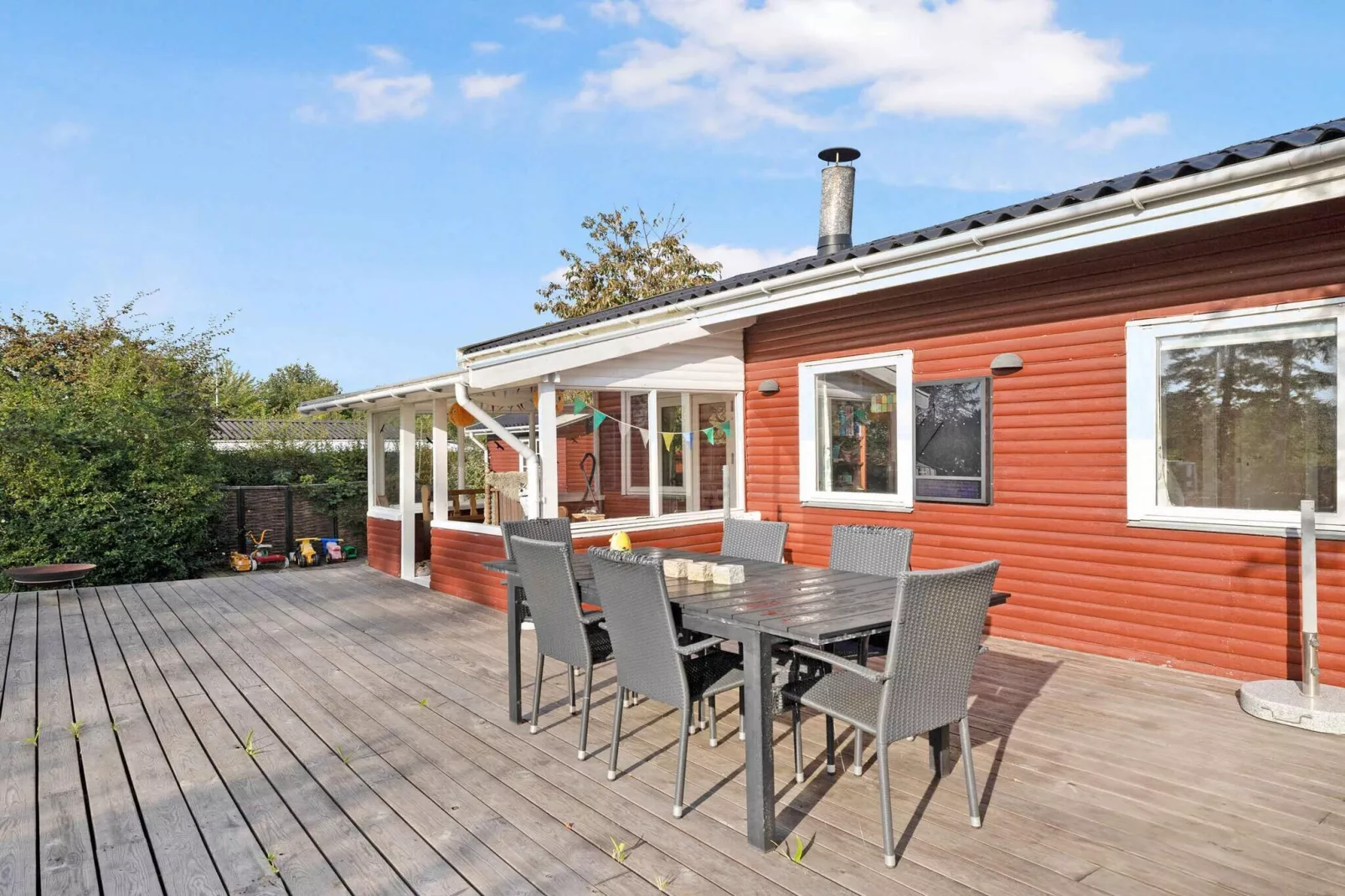 5 Sterne Ferienhaus in Holbæk-Im Freien