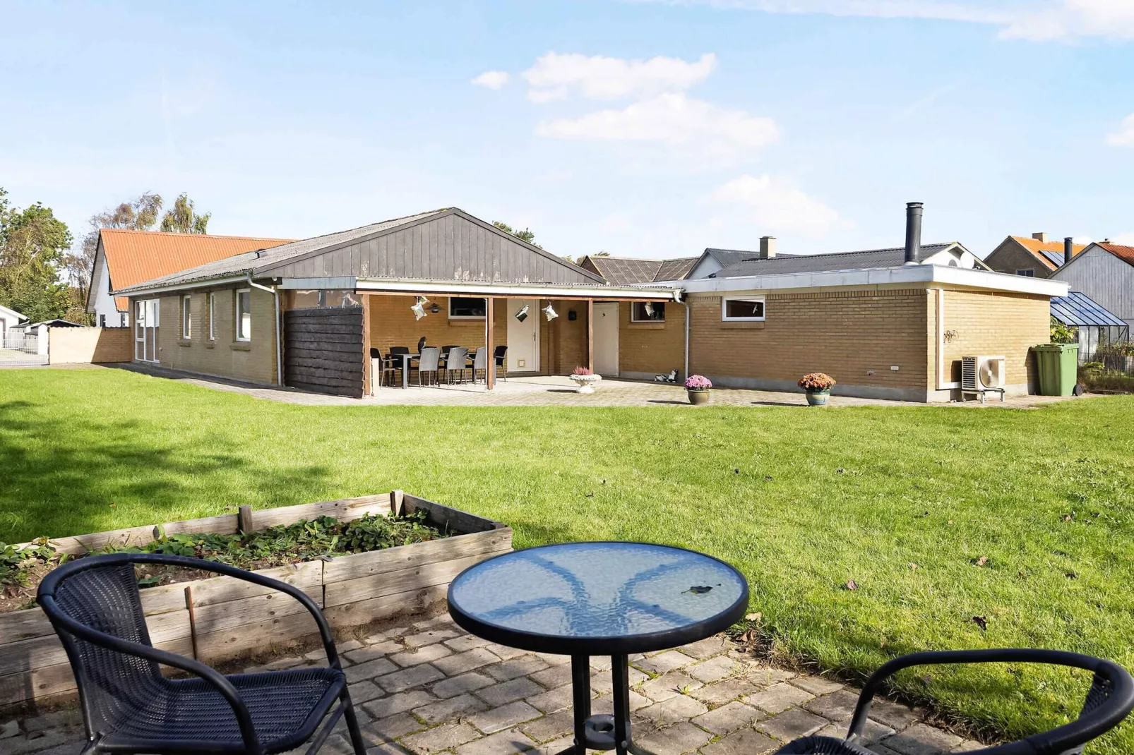 5 Sterne Ferienhaus in Aars-Im Freien