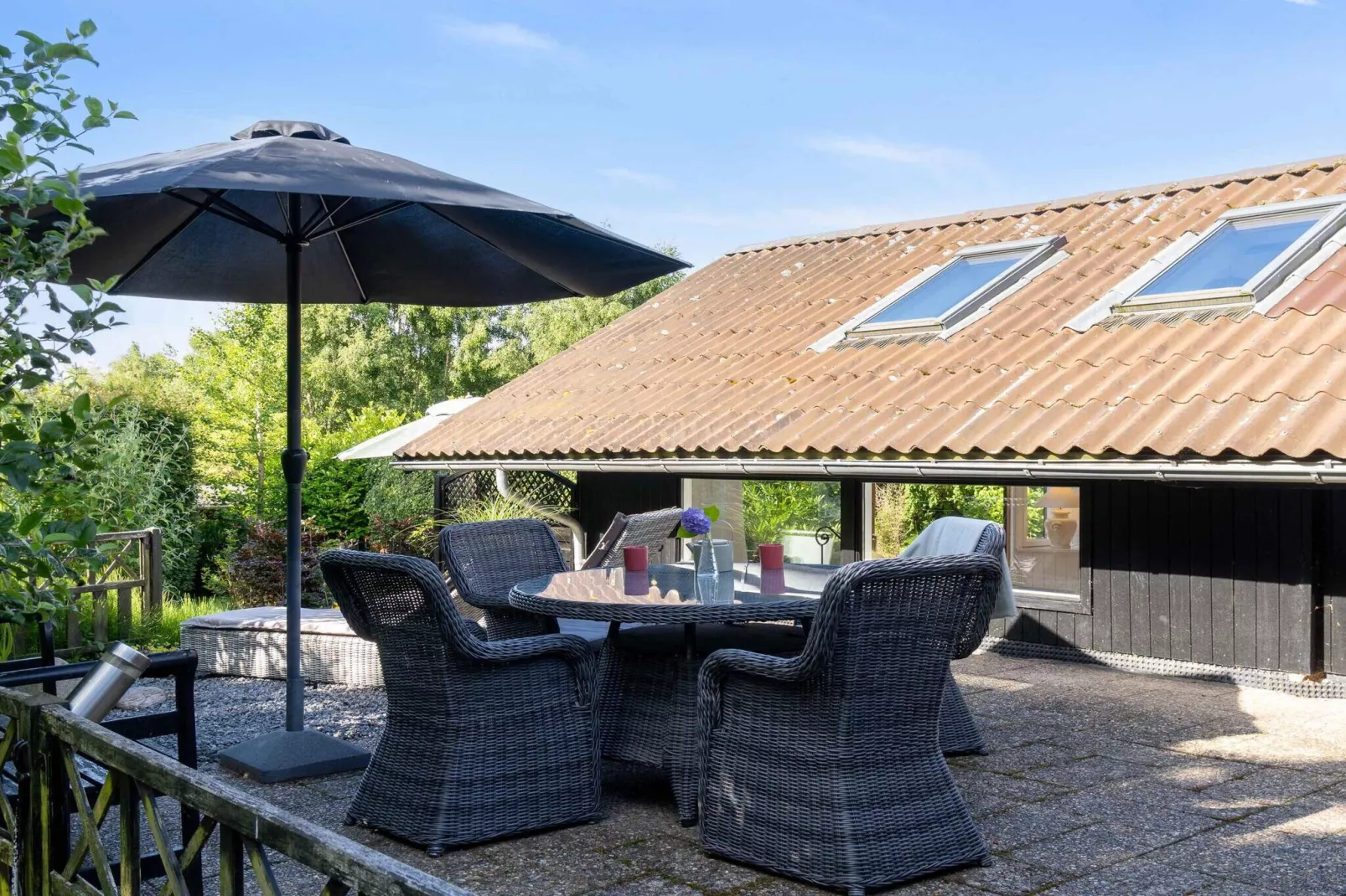 5 Sterne Ferienhaus in Nykøbing Sj-Im Freien