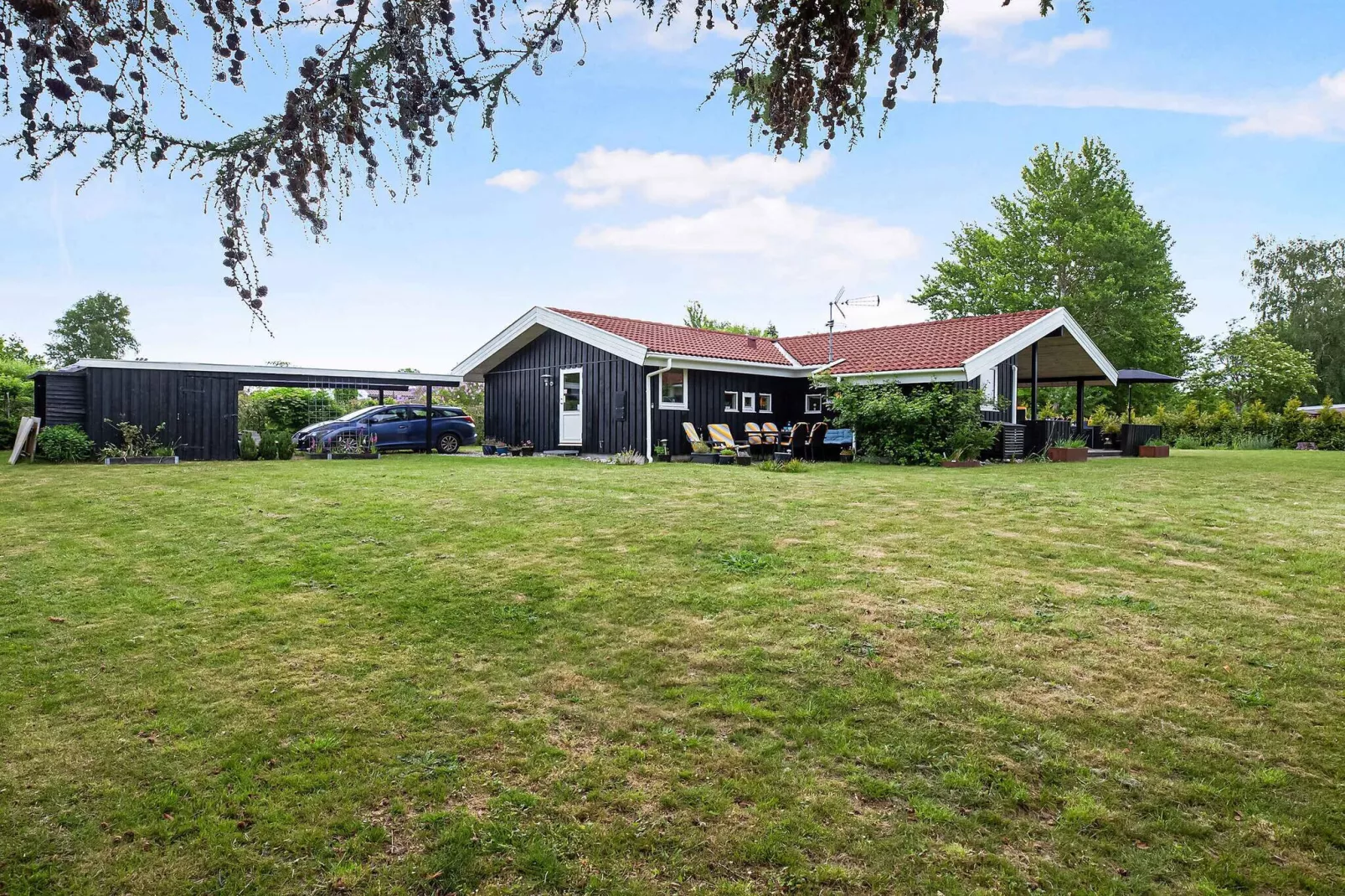 5 Sterne Ferienhaus in Græsted-Im Freien