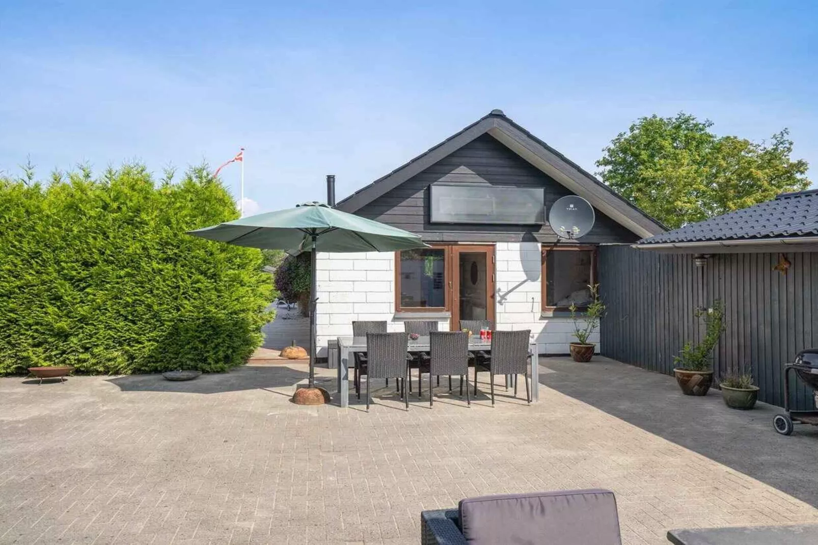 5 Sterne Ferienhaus in Bogense-Im Freien