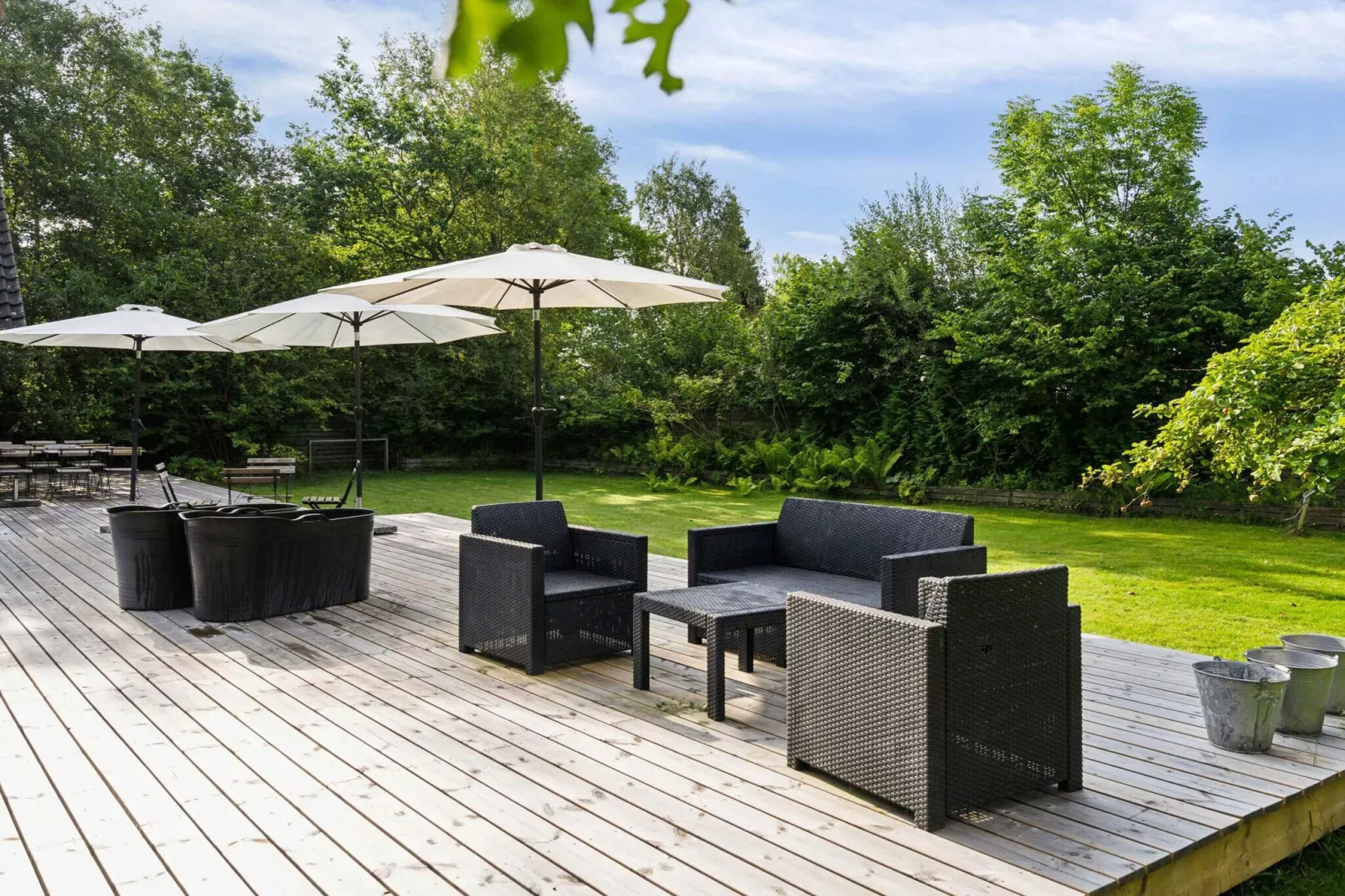 4 Sterne Ferienhaus in Faxe Ladeplads-Im Freien