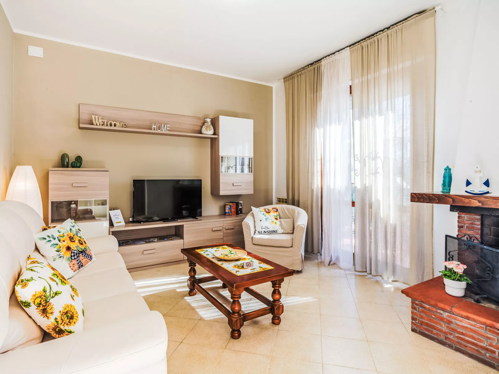 Sunflower piano terra-Dedans