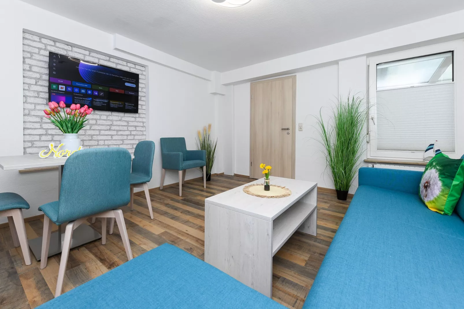 Haus Strandkorb 6-Living room