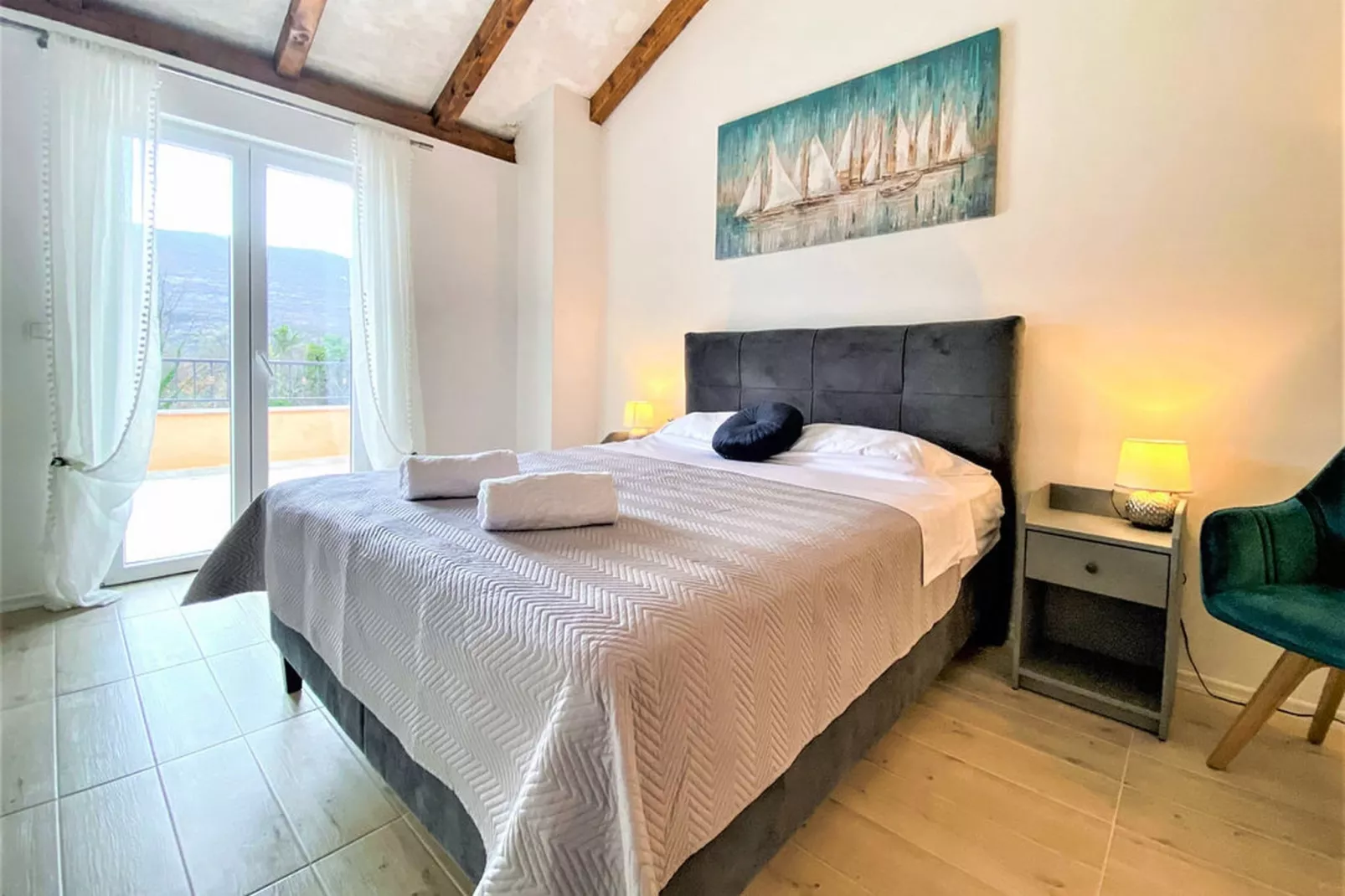 Villa Vinka - Three Bedroom Villa with Swimming Pool-Chambre