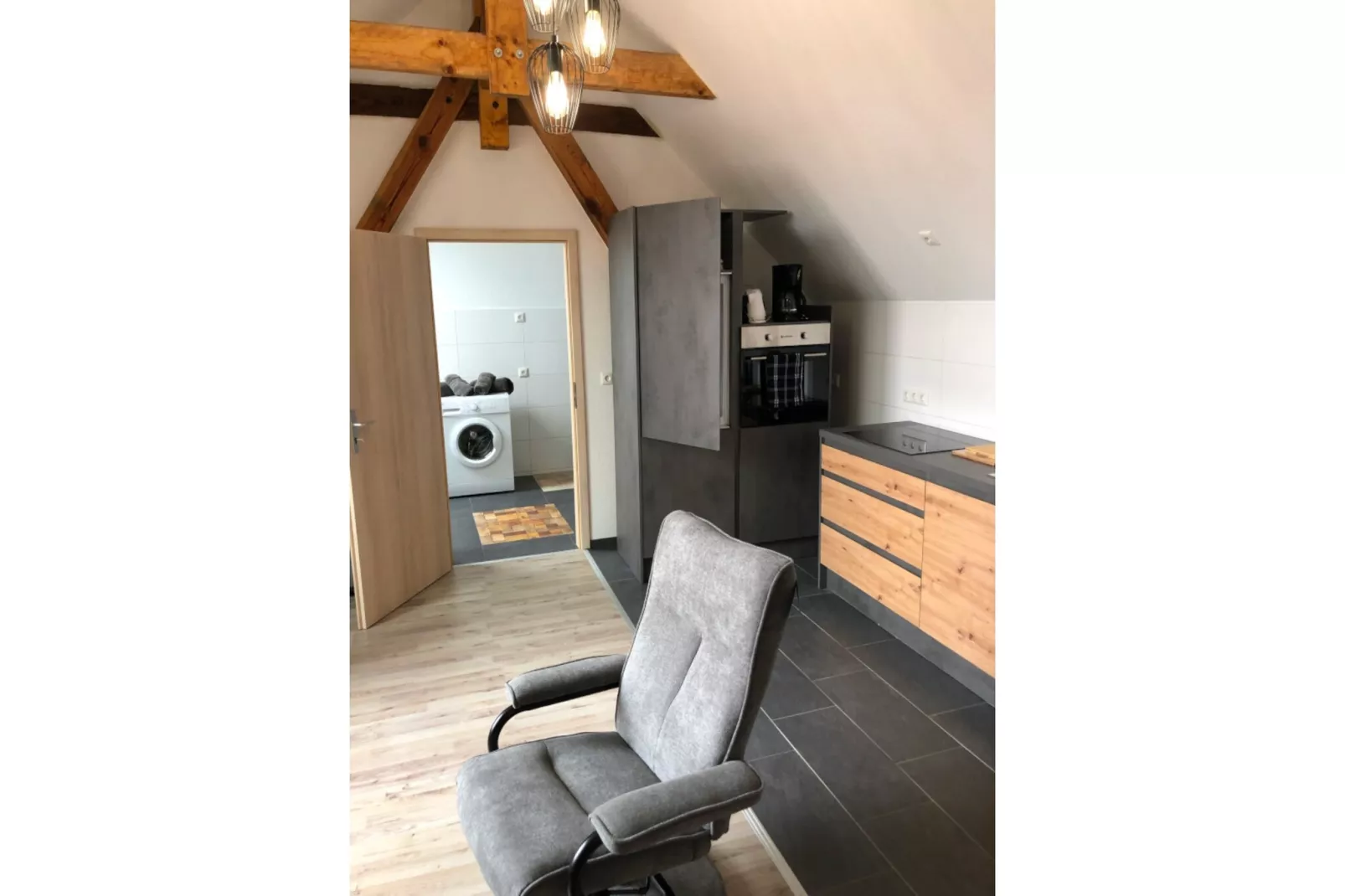 Apartment am Stettiner Haff-Küche