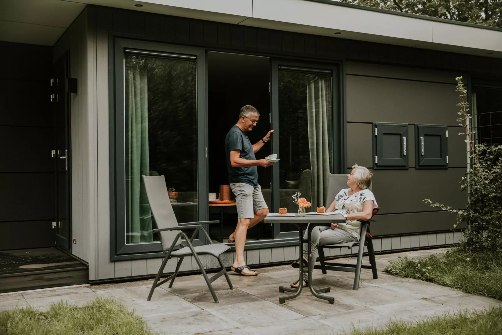 Luxe loft  2 persoons-Terrasse/Balkon