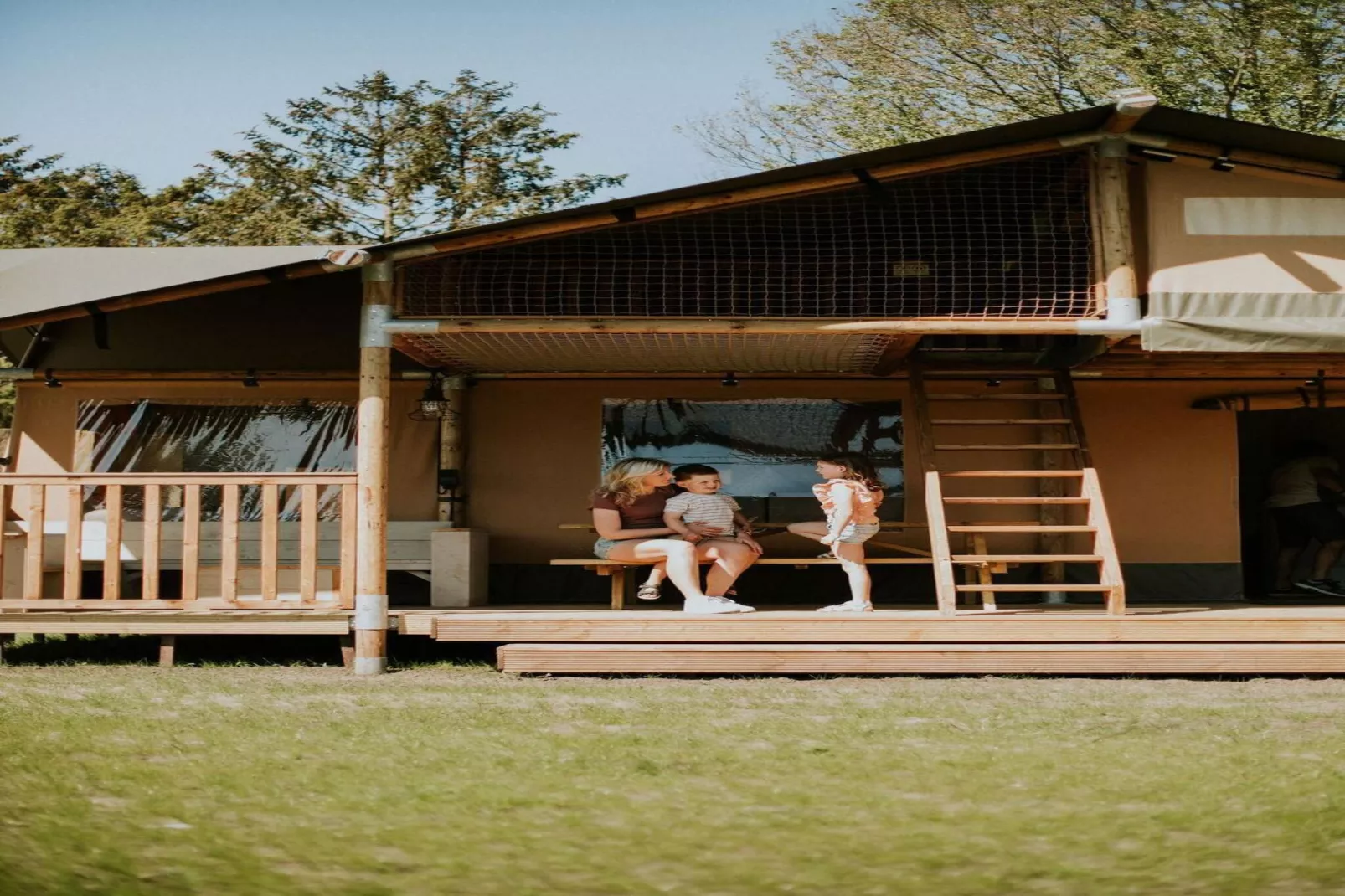 Ranger lodge | 6 persoons-Außenbereich Sommer