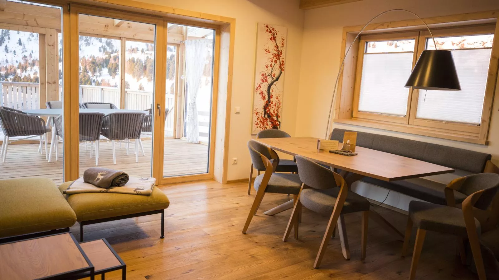 Designchalets Falkertsee-Living room