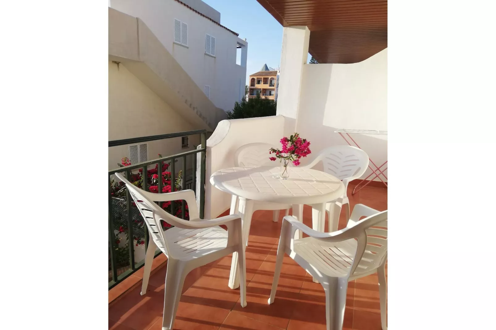 CT 369 AL - Faro's Apartmento Naturista - Primera Linea Vera Playa-Terrasse / balcon