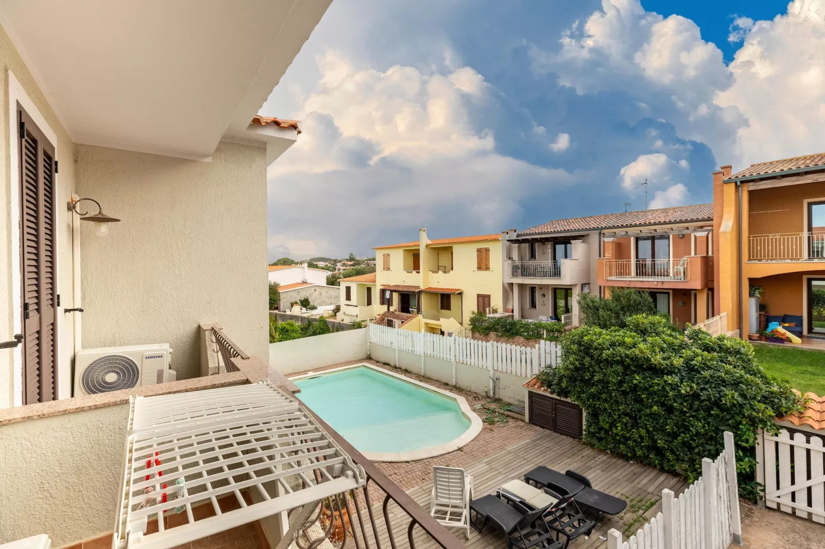 TRILO 6 LA CIACCIA-Aussicht Sommer