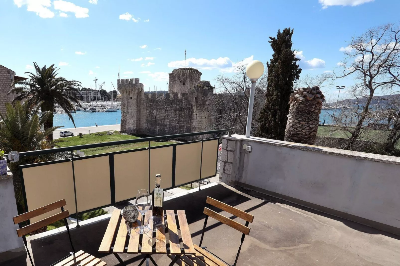 M Apartment Trogir-Terrace balcony