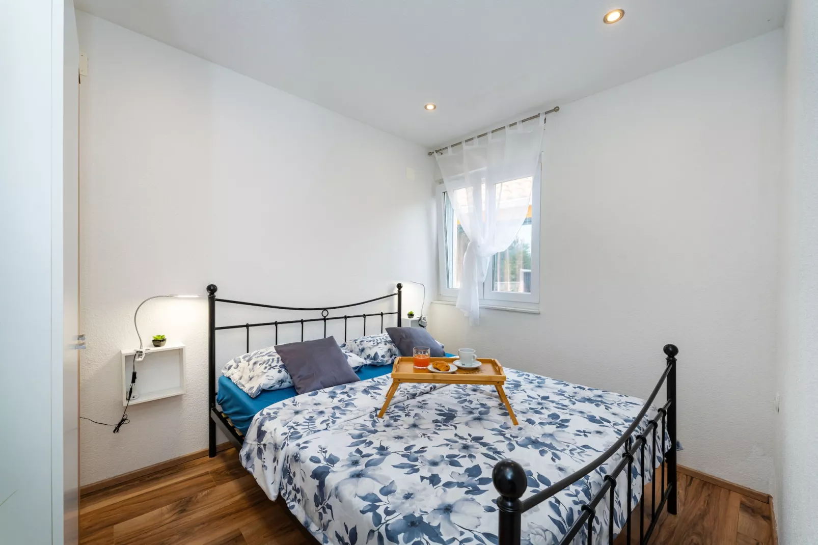 Apartment Nikita with private pool-Bedroom