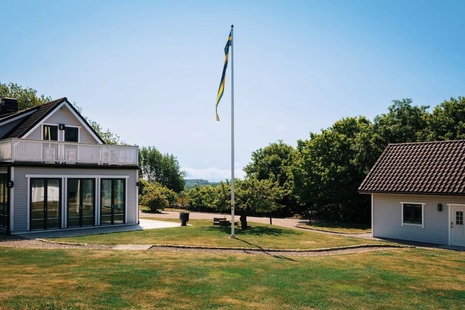 12 Personen Ferienhaus in BÅSTAD-By Traum-Außenbereich