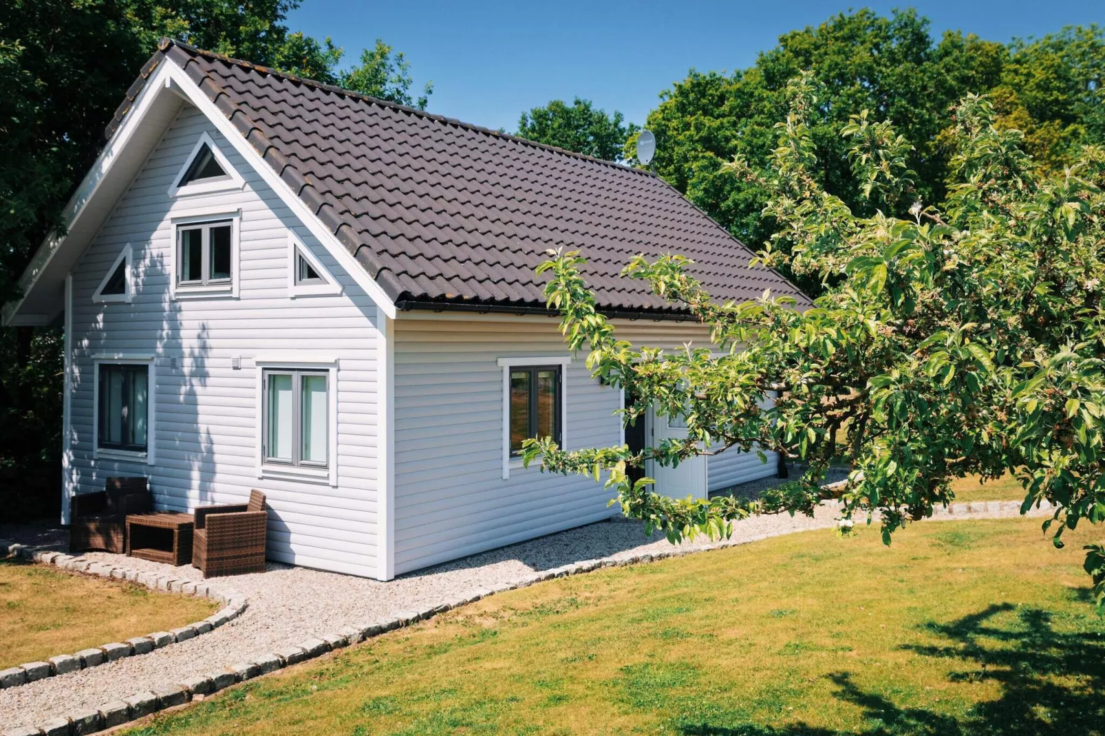 12 Personen Ferienhaus in BÅSTAD-By Traum-Außenbereich