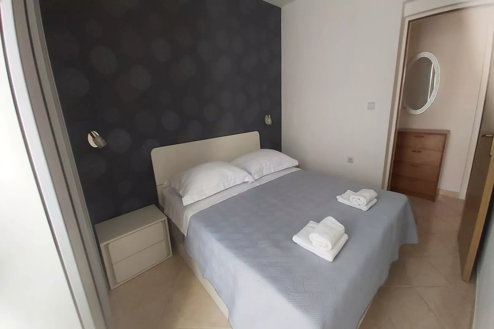 Apartment Bella Vista - Two Bedroom Apartment with Terrace (A4)-Bedroom