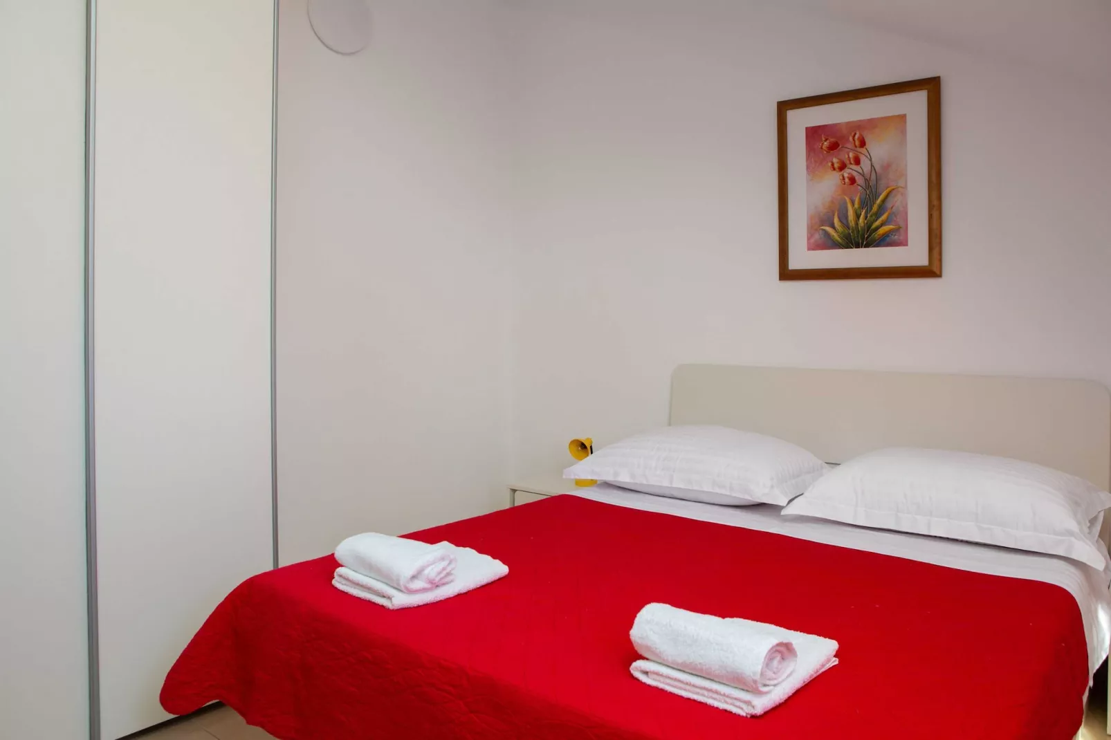 Apartment Bella Vista - Three Bedroom Apartment with Terrace  and Sea View(A6)-Bedroom