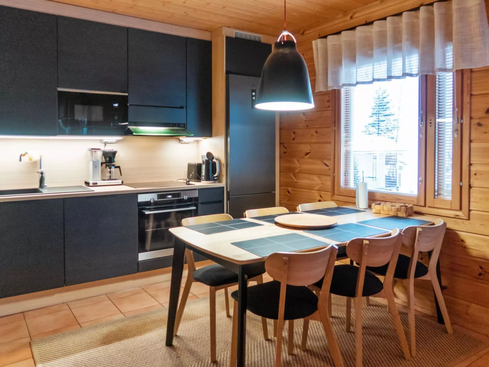 Vuokatti villas ilves-Inside